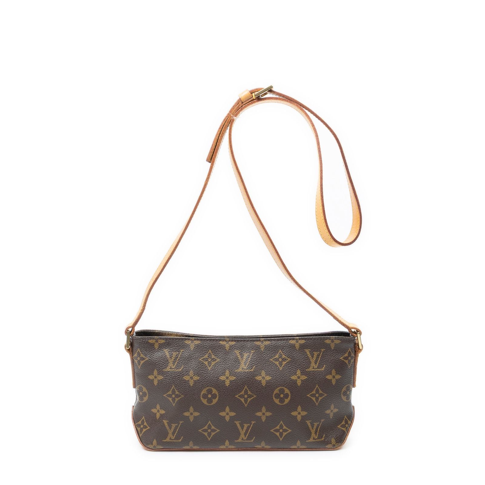 Louis Vuitton Trotter Brown Monogram Canvas Shoulder