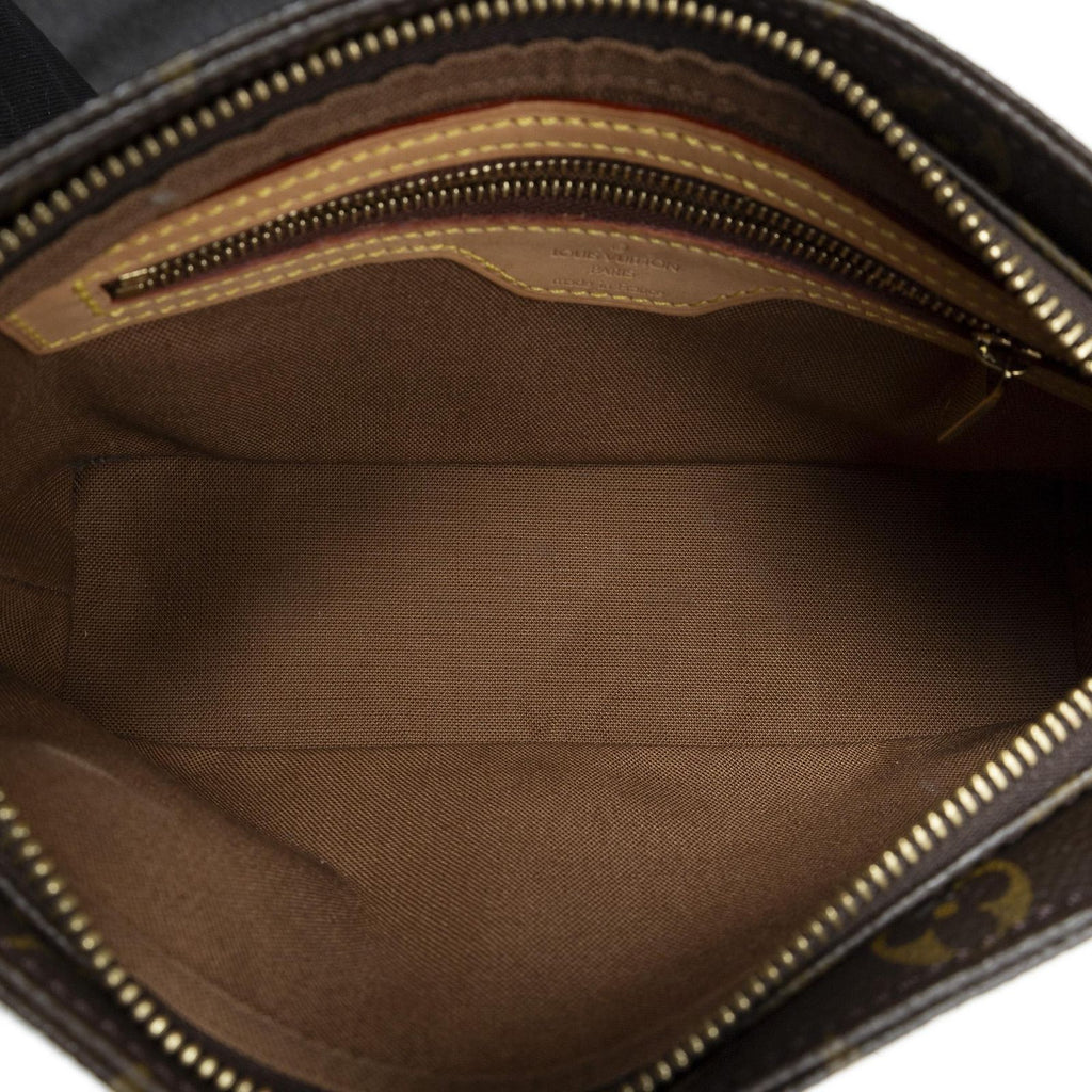 Louis Vuitton Trotter Brown Monogram Canvas Shoulder — view 9