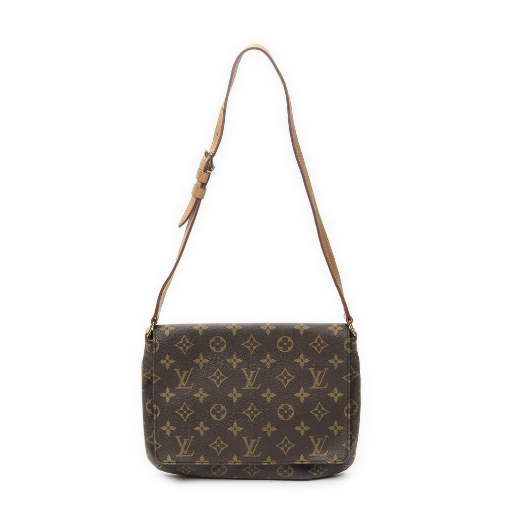 Louis Vuitton Musette Tango Brown Monogram Canvas Shoulder