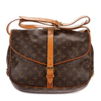 Louis Vuitton Saumur Brown Monogram Canvas
