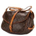 Louis Vuitton Saumur Brown Monogram Canvas — view 2