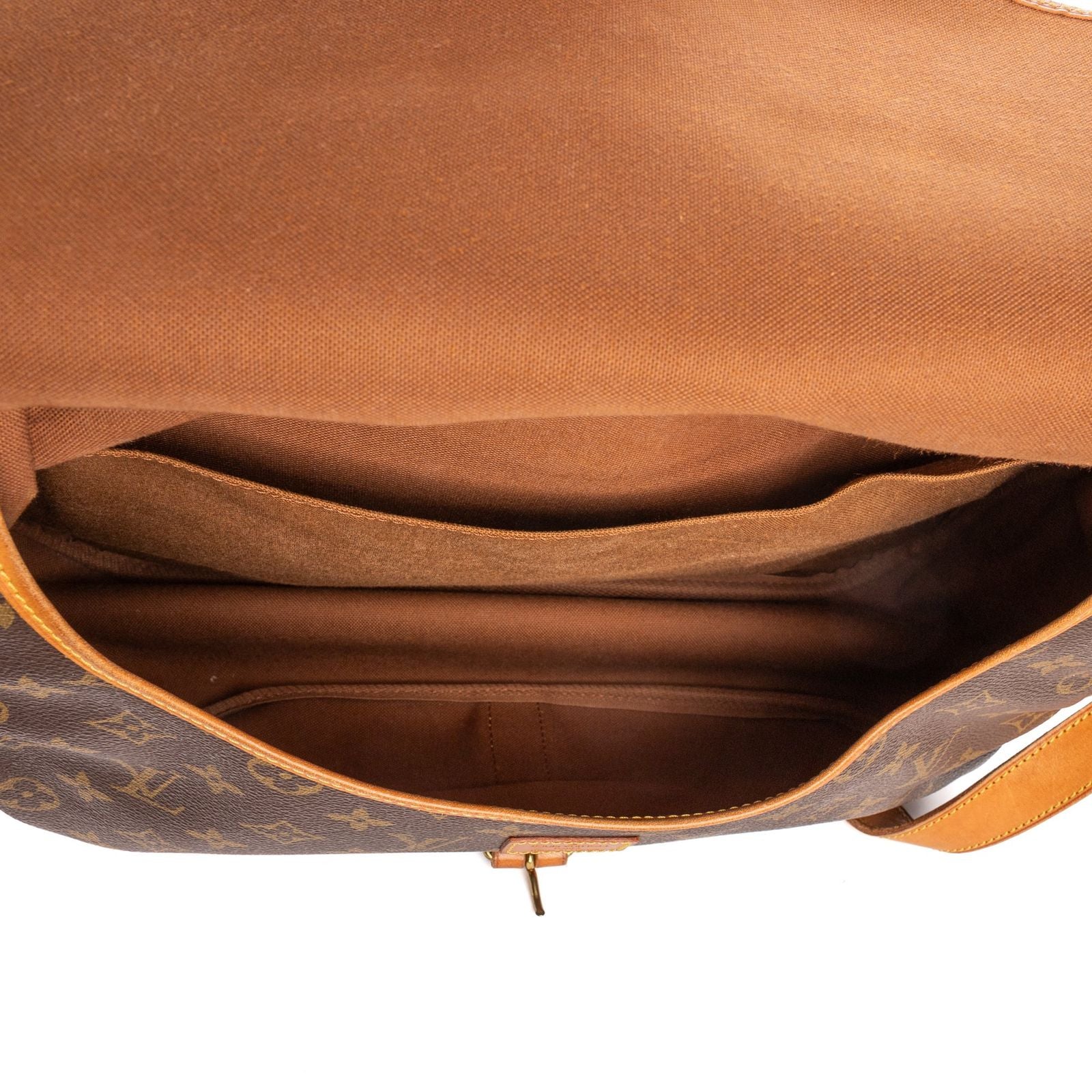 Louis Vuitton Saumur Brown Monogram Canvas — view 9