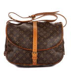 Louis Vuitton Saumur Brown Monogram Canvas — view 5