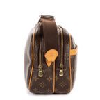 Louis Vuitton Reporter Brown Monogram Canvas Shoulder — view 4
