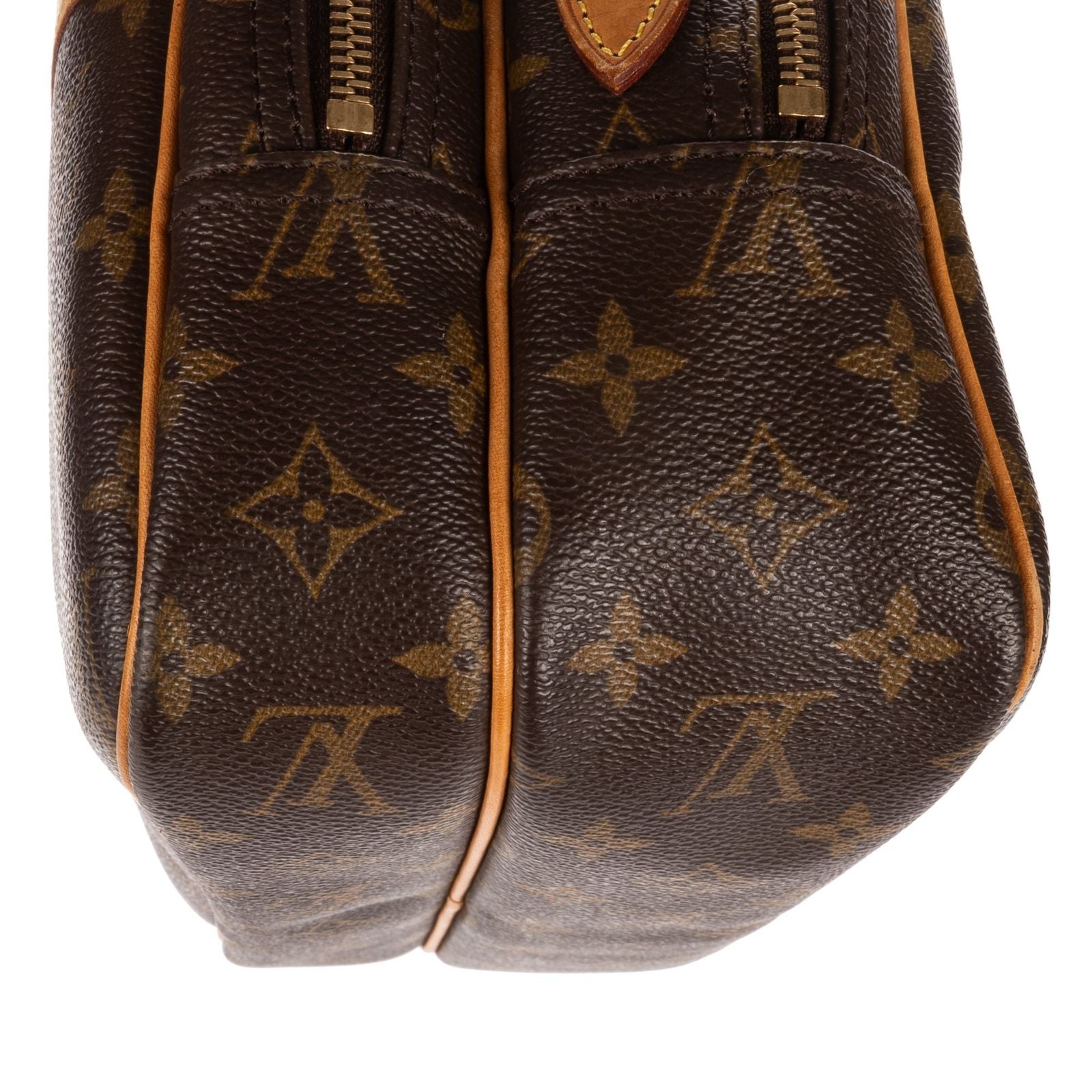 Louis Vuitton Reporter Brown Monogram Canvas Shoulder — view 7