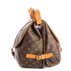 Louis Vuitton Saumur Brown Monogram Canvas — view 4