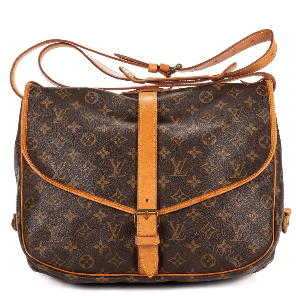 Louis Vuitton Saumur Brown Monogram Canvas