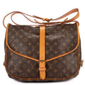 Louis Vuitton Saumur Brown Monogram Canvas