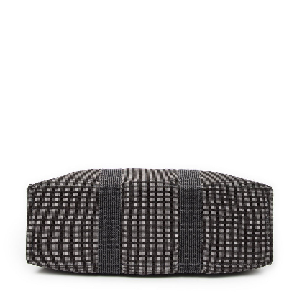 Hermes Her Line Tote Gray Canvas — view 6