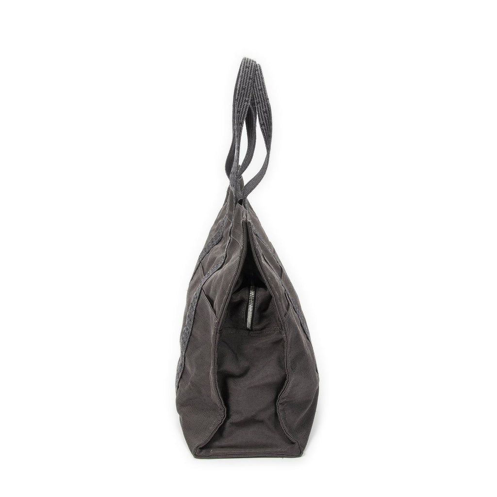 Hermes Her Line Tote Gray Canvas — view 3