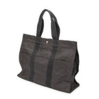 Hermes Her Line Tote Gray Canvas — view 2
