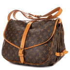 Louis Vuitton Saumur Brown Monogram Canvas — view 2