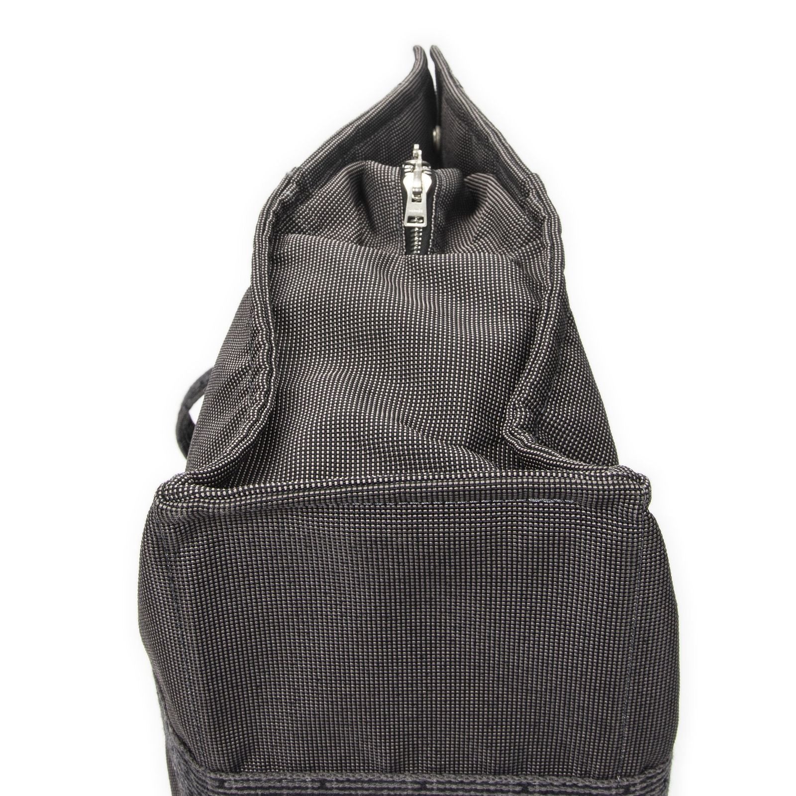 Hermes Her Line Tote Gray Canvas — view 8