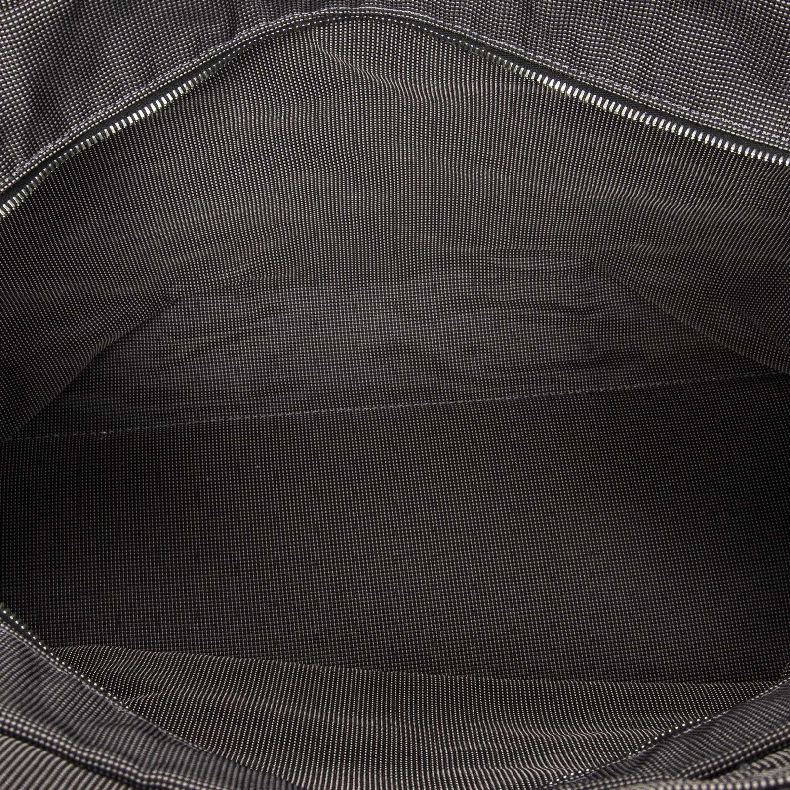 Hermes Her Line Tote Gray Canvas — view 9