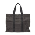 Hermes Her Line Tote Gray Canvas
