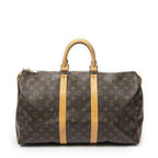 Louis Vuitton Keepall Brown Monogram Canvas — view 5