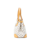 Louis Vuitton Hampstead Ivory Damier Azur Tote — view 3