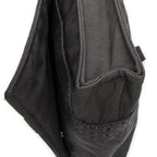 Hermes Herline Besace Gray Canvas Shoulder — view 8