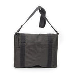 Hermes Herline Besace Gray Canvas Shoulder — view 5