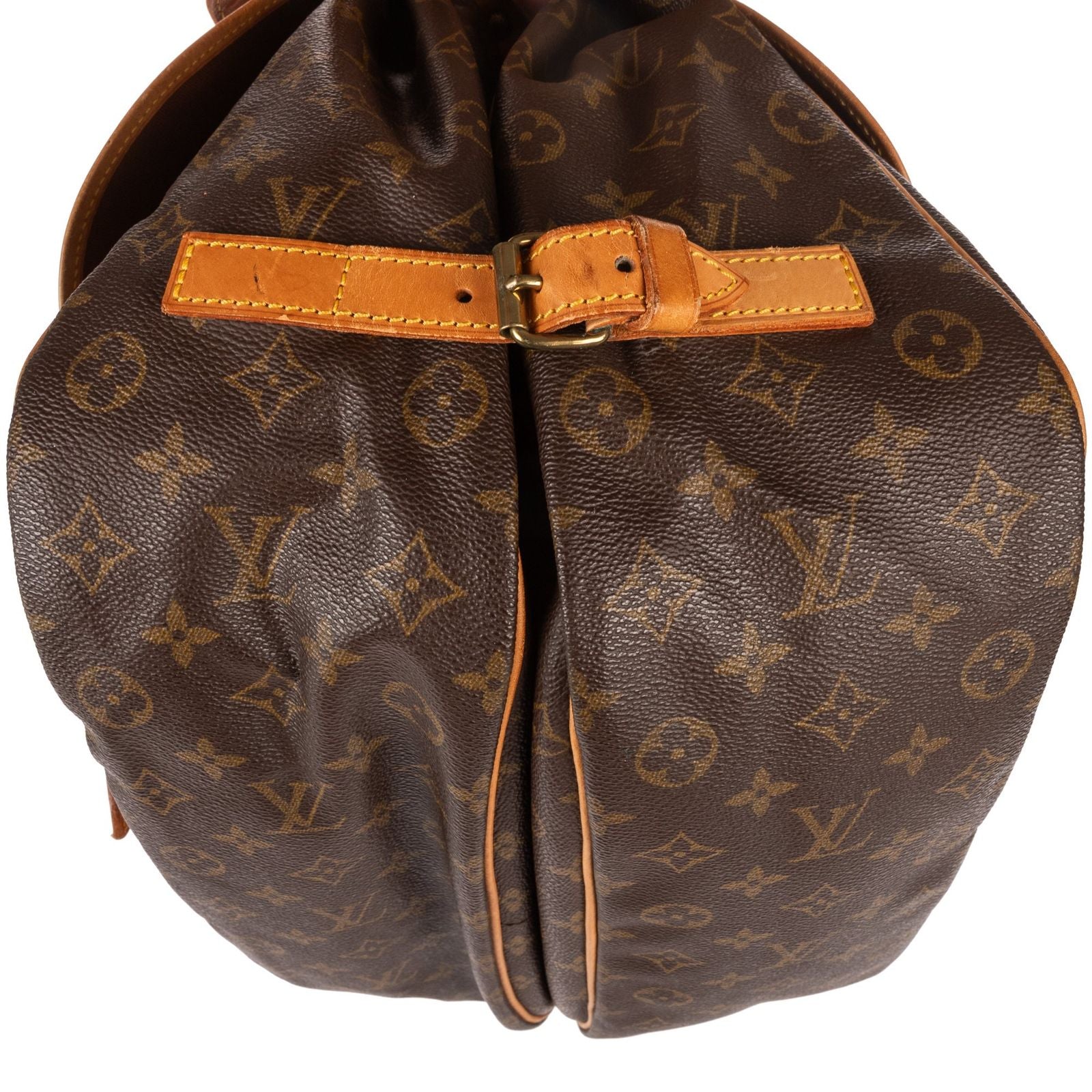 Louis Vuitton Saumur Brown Monogram Canvas — view 8