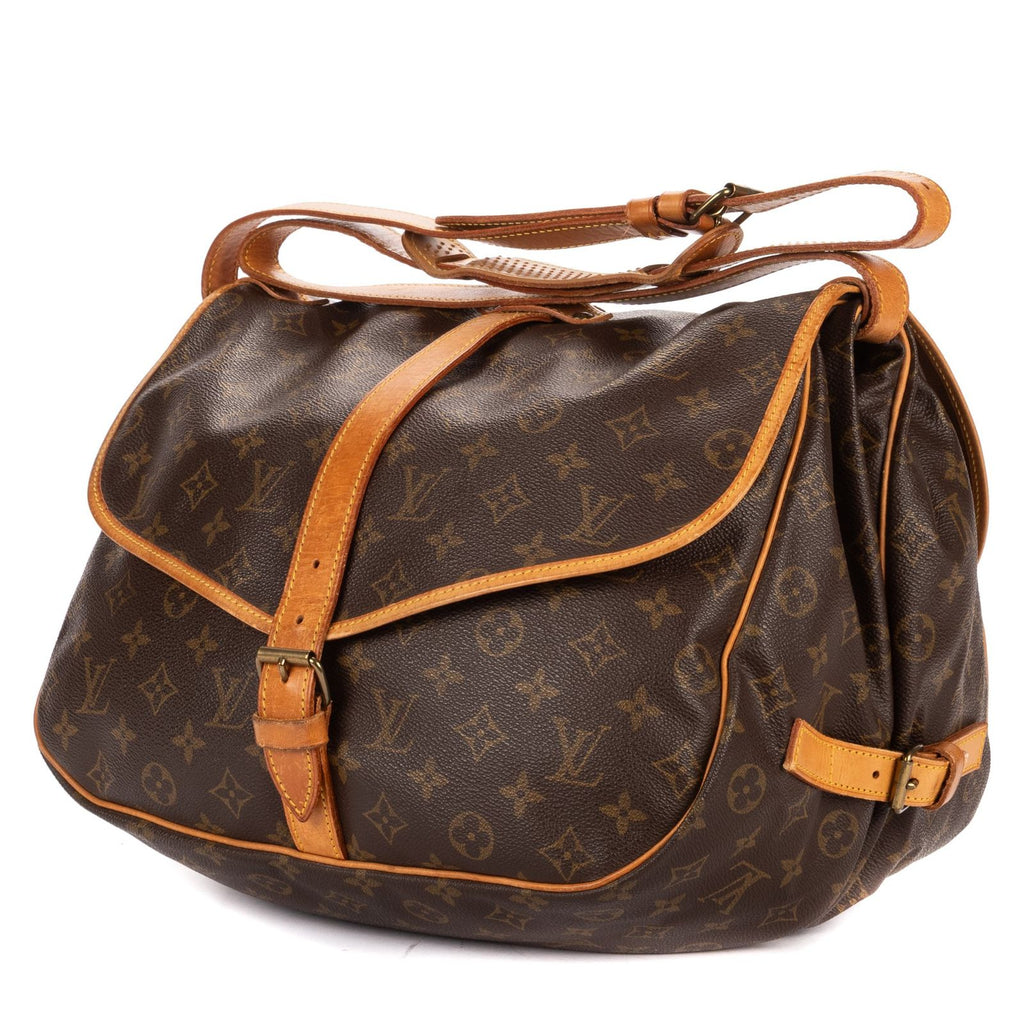 Louis Vuitton Saumur Brown Monogram Canvas — view 2