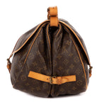 Louis Vuitton Saumur Brown Monogram Canvas — view 3