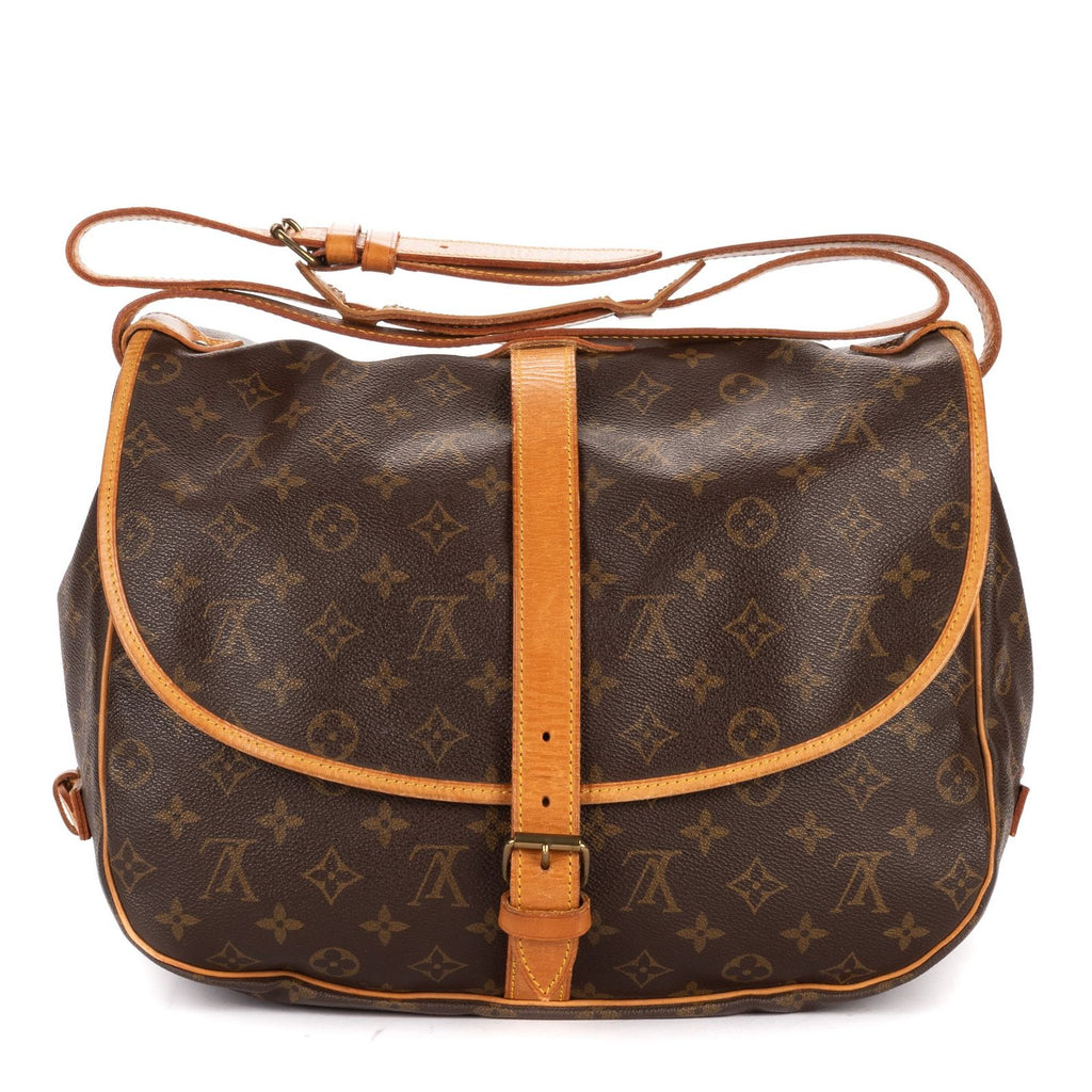 Louis Vuitton Saumur Brown Monogram Canvas — view 5