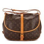 Louis Vuitton Saumur Brown Monogram Canvas — view 5