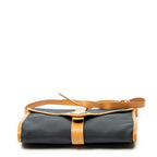 Saint Laurent Vintage Flap Crossbody Black Brown Van Gogh Canvas — view 6