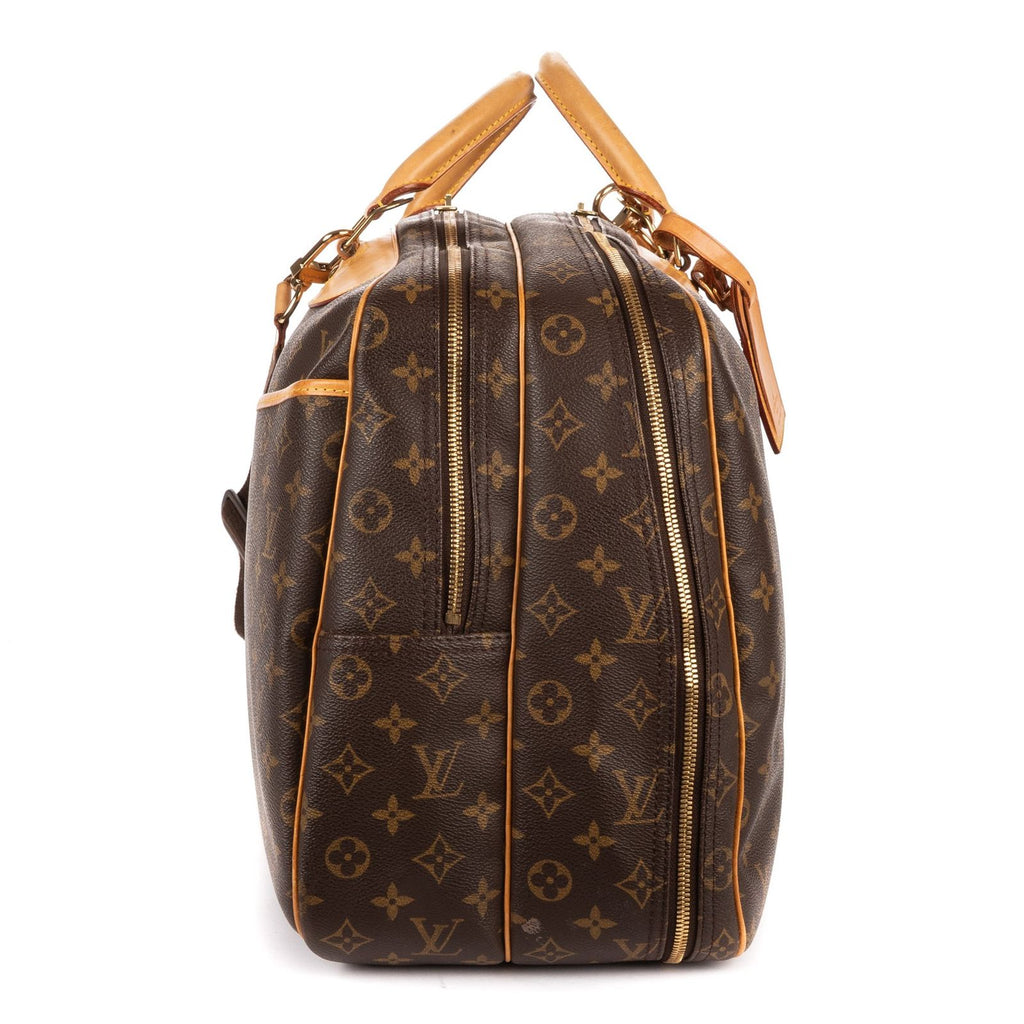 Louis Vuitton Aliz? Boston Brown Monogram Canvas Handbag — view 4