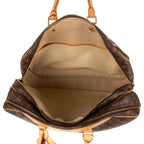 Louis Vuitton Aliz? Boston Brown Monogram Canvas Handbag — view 9