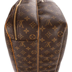 Louis Vuitton Aliz? Boston Brown Monogram Canvas Handbag — view 7