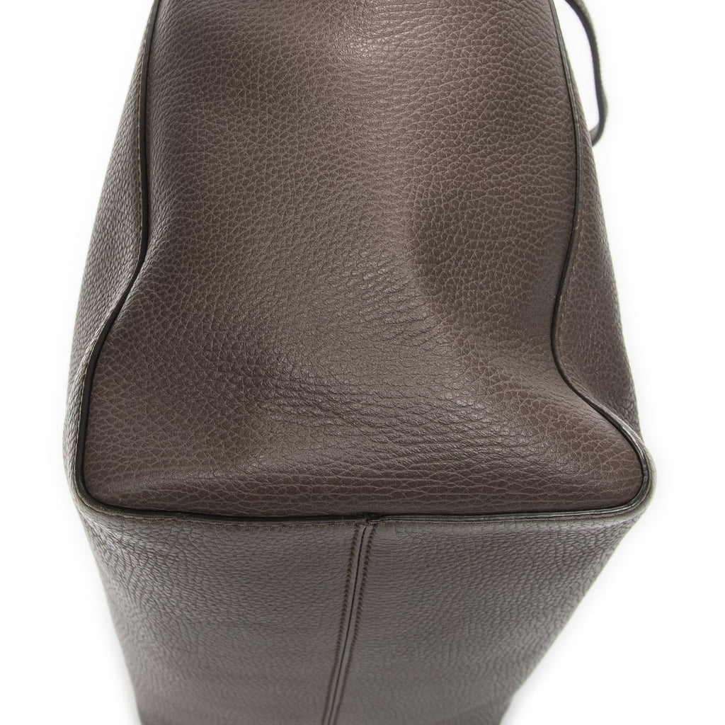 Gucci Swing Tote Taupe Pink Grain Calf Skin Leather — view 8