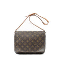 Louis Vuitton Musette Tango Brown Monogram Canvas Shoulder