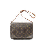 Louis Vuitton Musette Tango Brown Monogram Canvas Shoulder