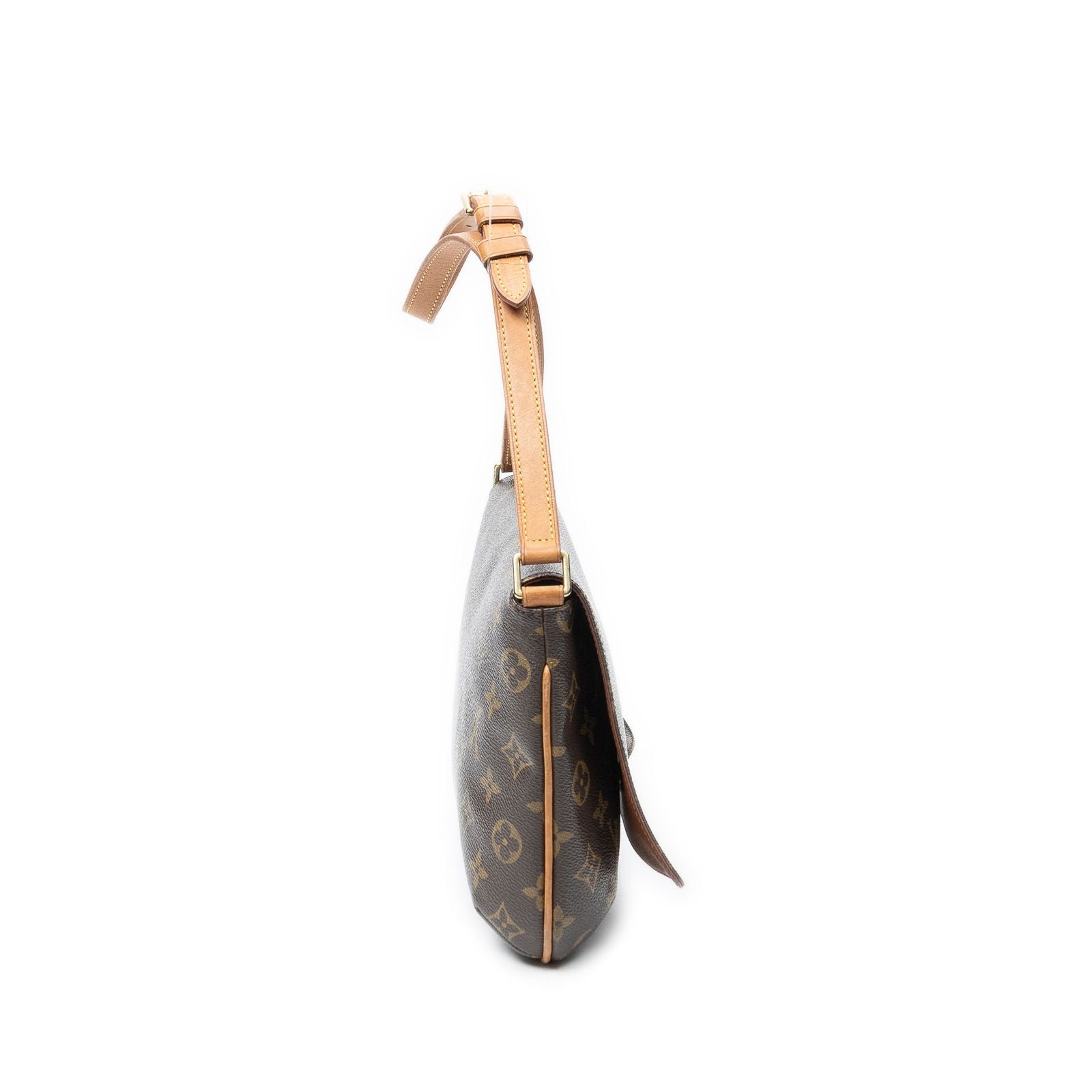 Louis Vuitton Musette Tango Brown Monogram Canvas Shoulder — view 4