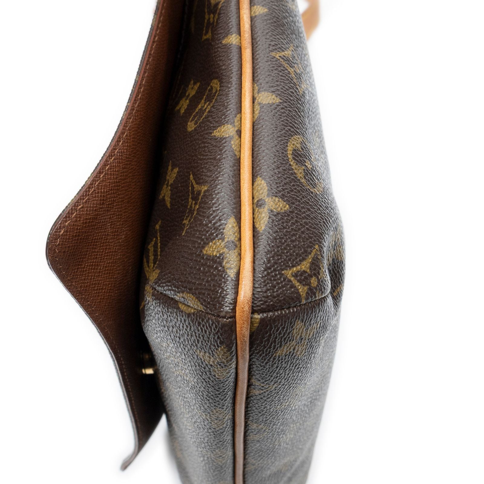 Louis Vuitton Musette Tango Brown Monogram Canvas Shoulder — view 7