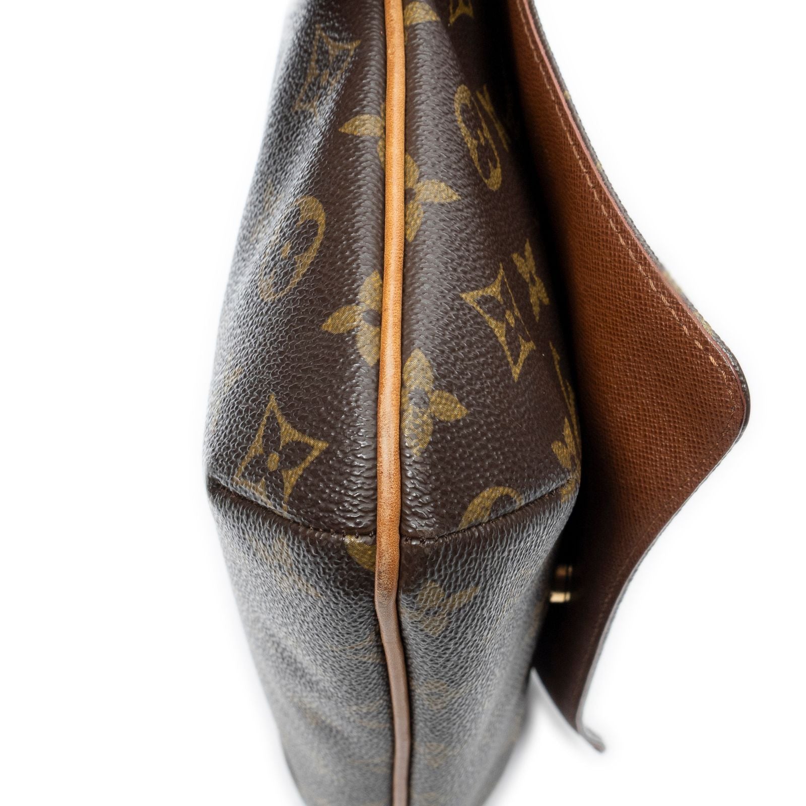 Louis Vuitton Musette Tango Brown Monogram Canvas Shoulder — view 8
