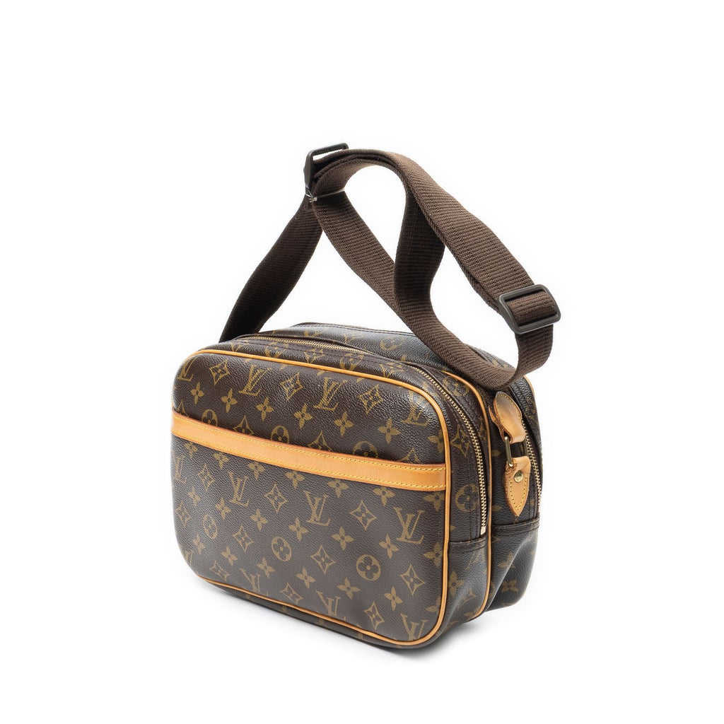 Louis Vuitton Reporter Brown Monogram Canvas Shoulder — view 2
