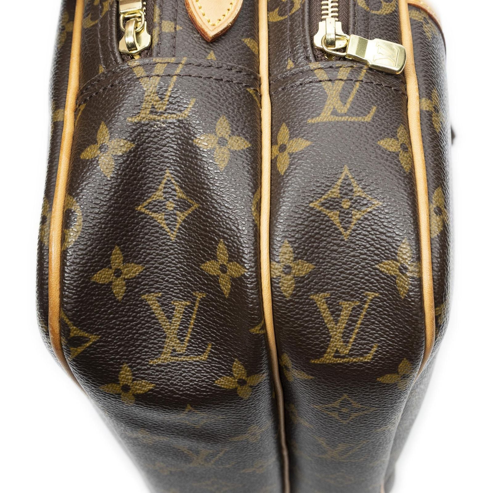 Louis Vuitton Reporter Brown Monogram Canvas Shoulder — view 8
