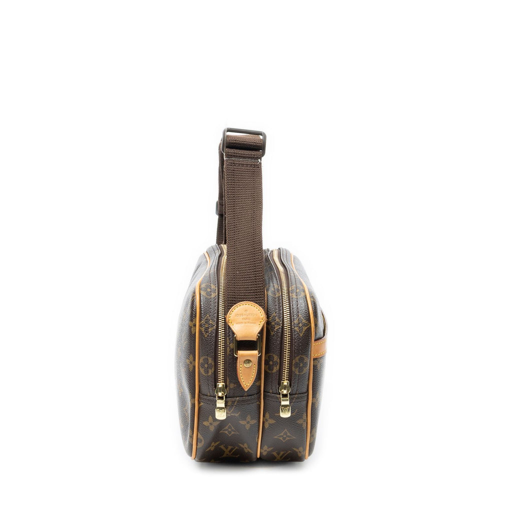 Louis Vuitton Reporter Brown Monogram Canvas Shoulder — view 4