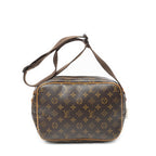 Louis Vuitton Reporter Brown Monogram Canvas Shoulder — view 5