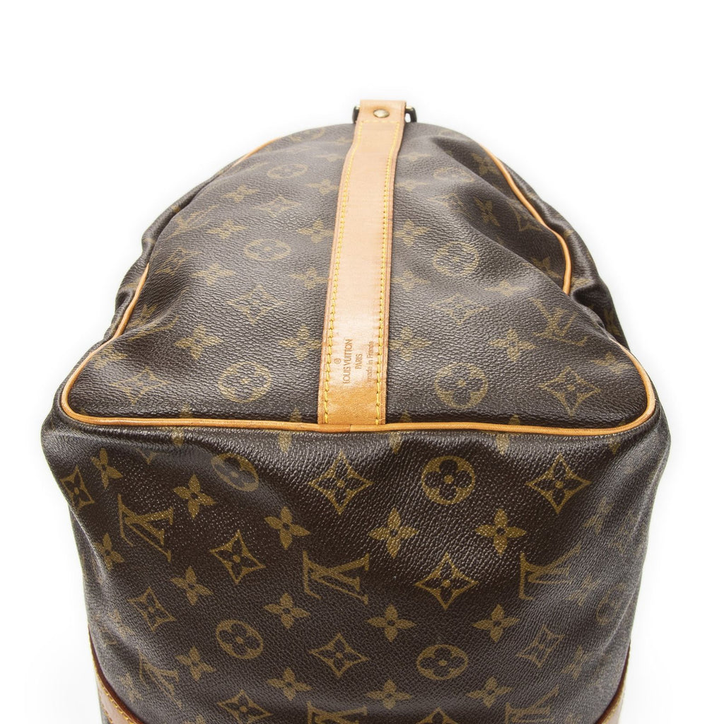 Louis Vuitton Keepall Bandouliere Brown Monogram Canvas — view 8