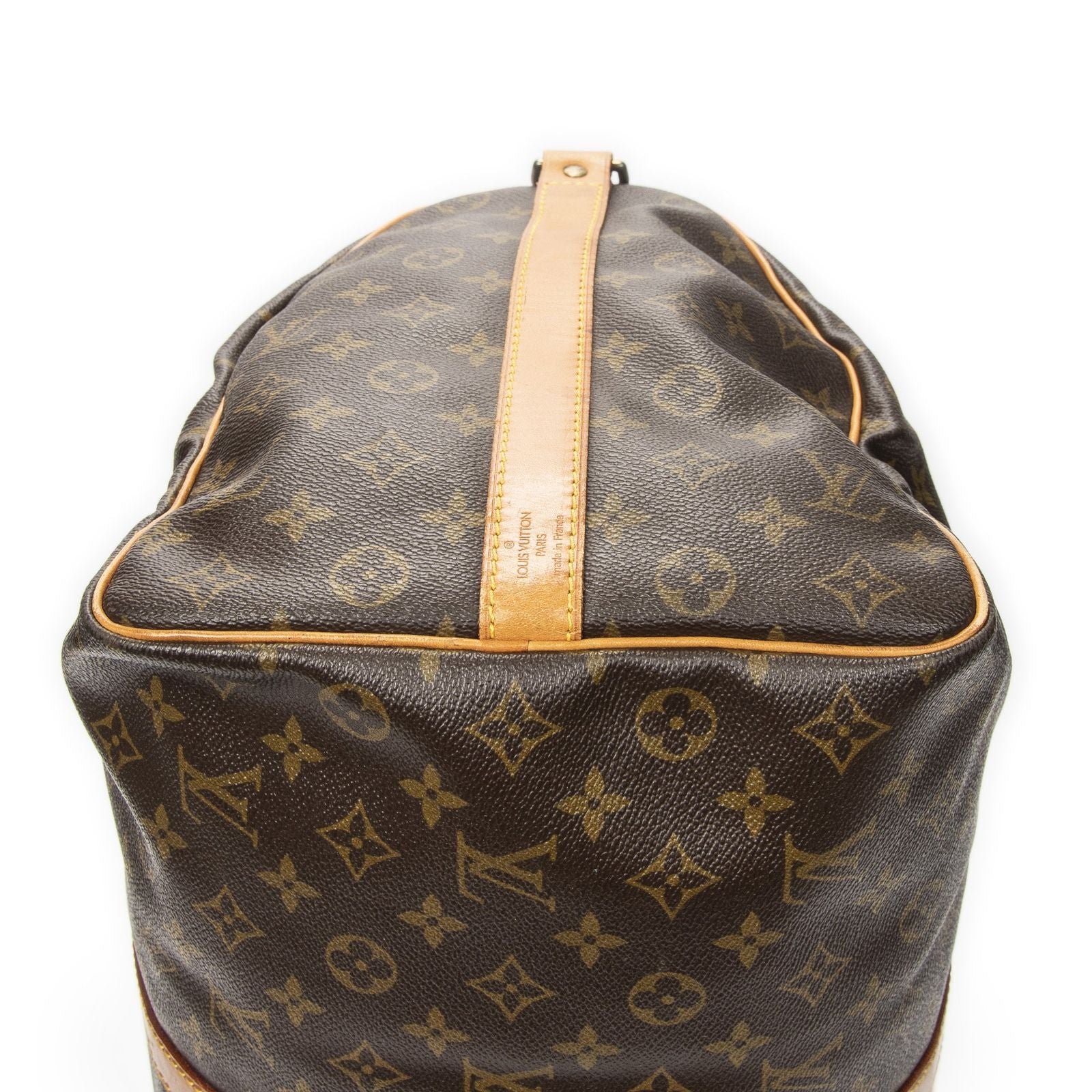 Louis Vuitton Keepall Bandouliere Brown Monogram Canvas — view 8