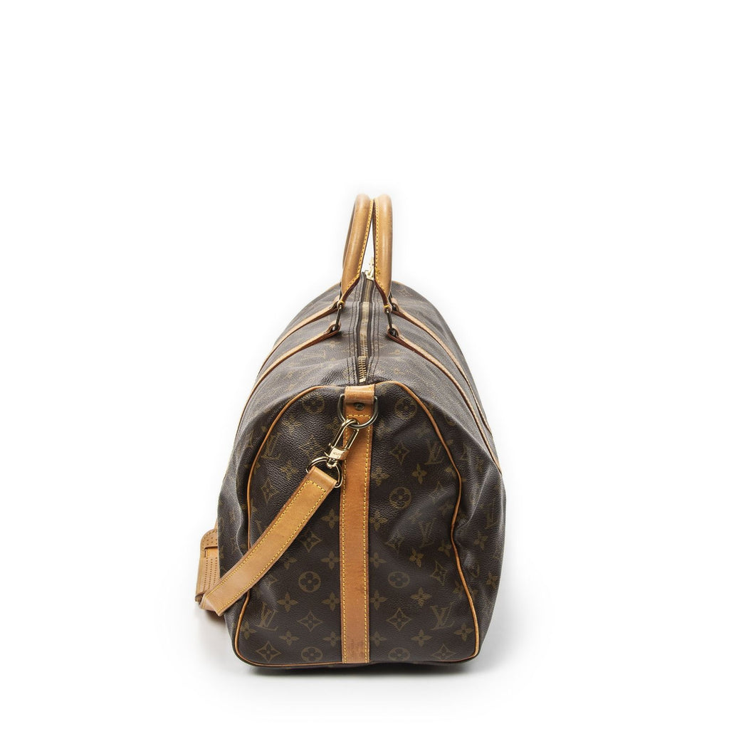 Louis Vuitton Keepall Bandouliere Brown Monogram Canvas — view 4
