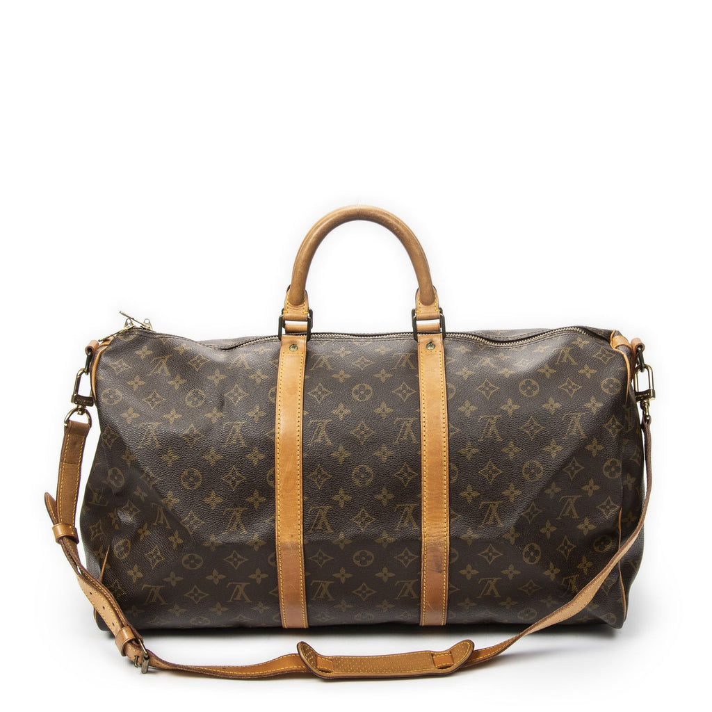 Louis Vuitton Keepall Bandouliere Brown Monogram Canvas — view 5