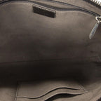 Gucci Square Zip Messenger Beige Dark Brown Supreme Canvas — view 9