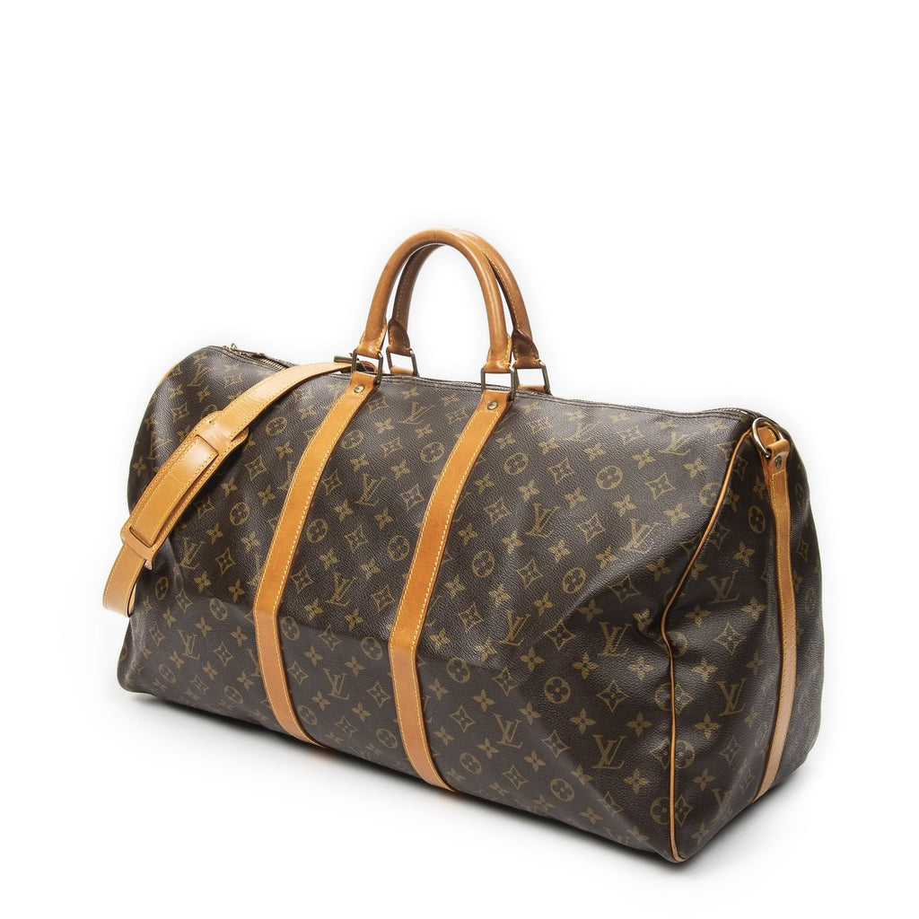 Louis Vuitton Keepall Bandouliere Brown Monogram Canvas — view 2