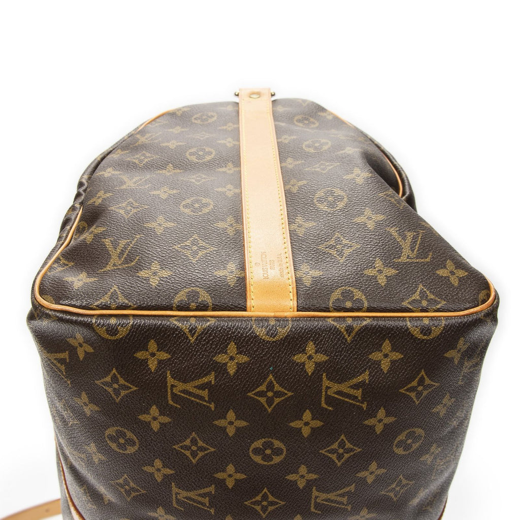 Louis Vuitton Keepall Bandouliere Brown Monogram Canvas — view 8