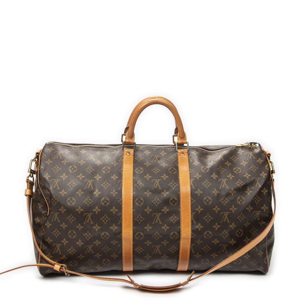Louis Vuitton Keepall Bandouliere Brown Monogram Canvas — view 5